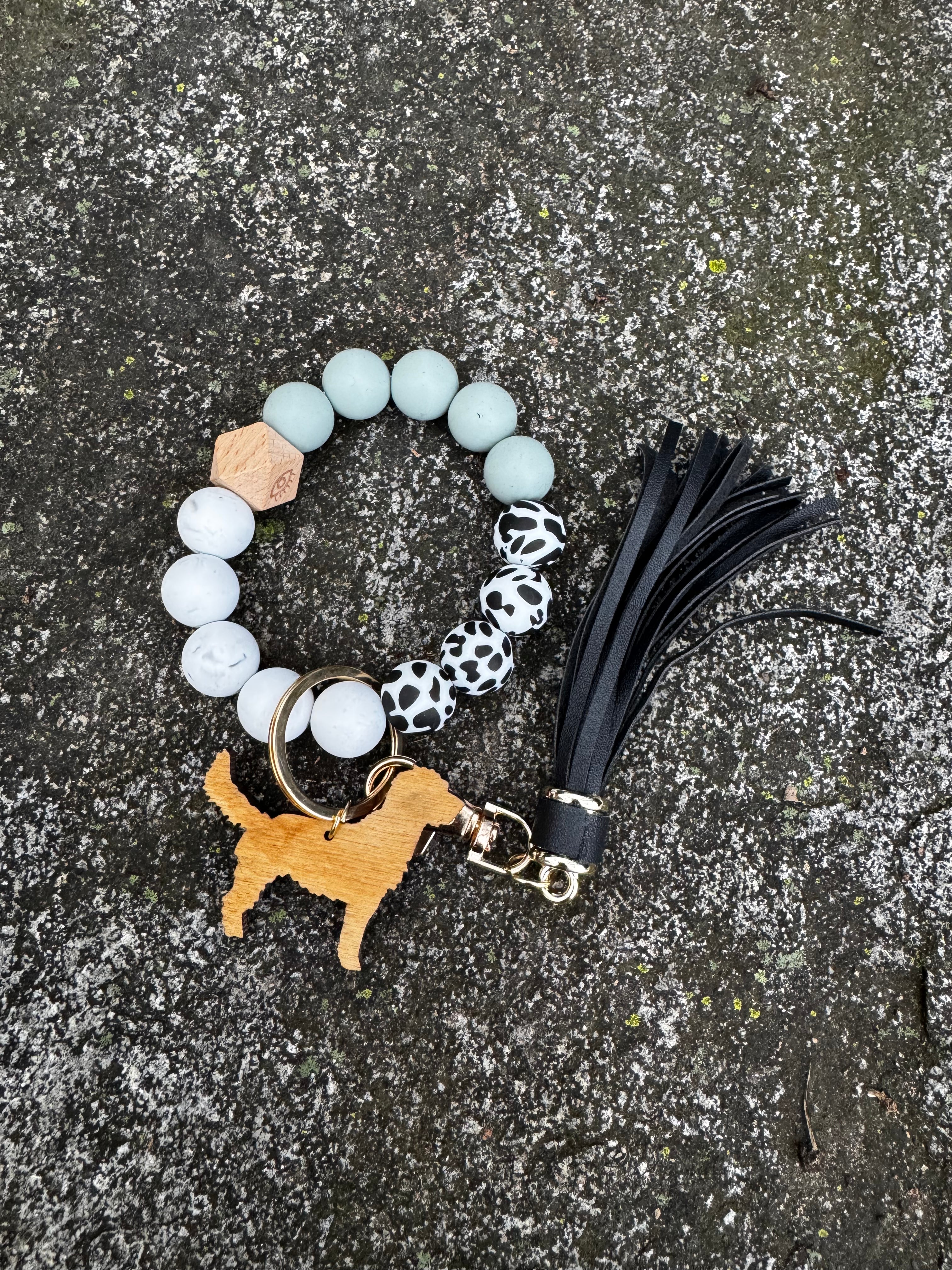 **SALE** KEYCHAIN - Black Tassel