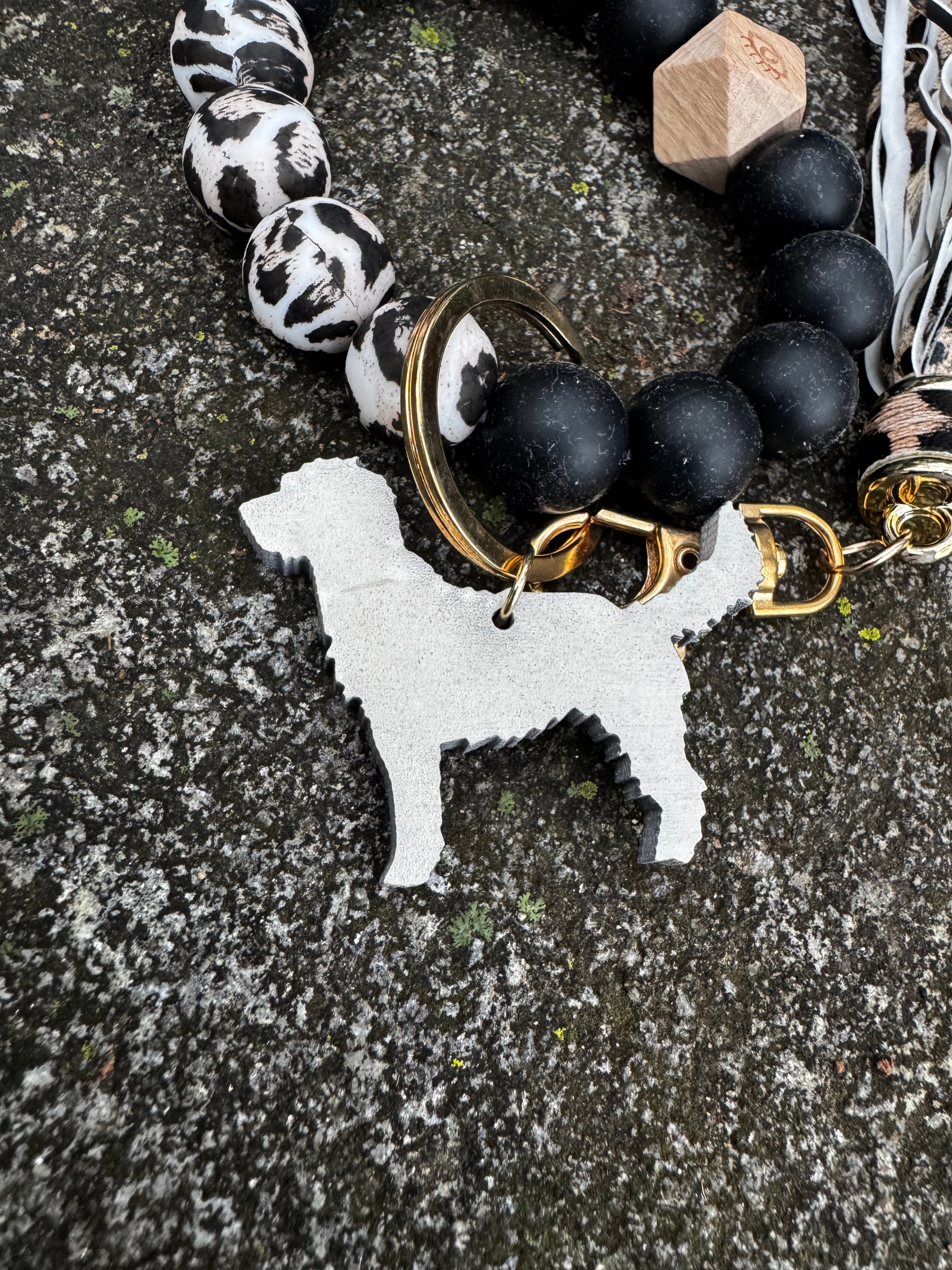 **SALE** KEYCHAIN - Black Tassel