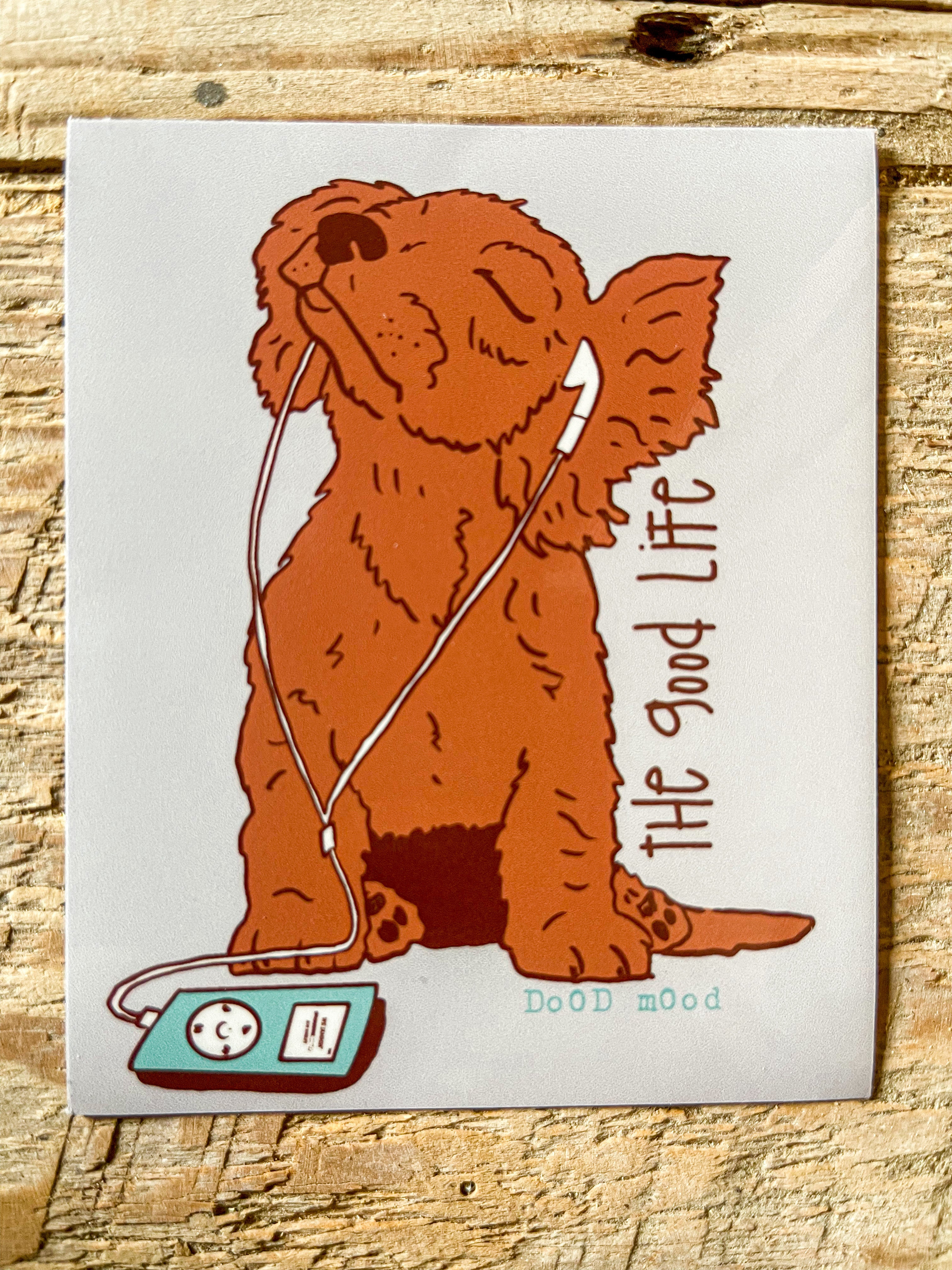 We Jammin' Pup Sticker