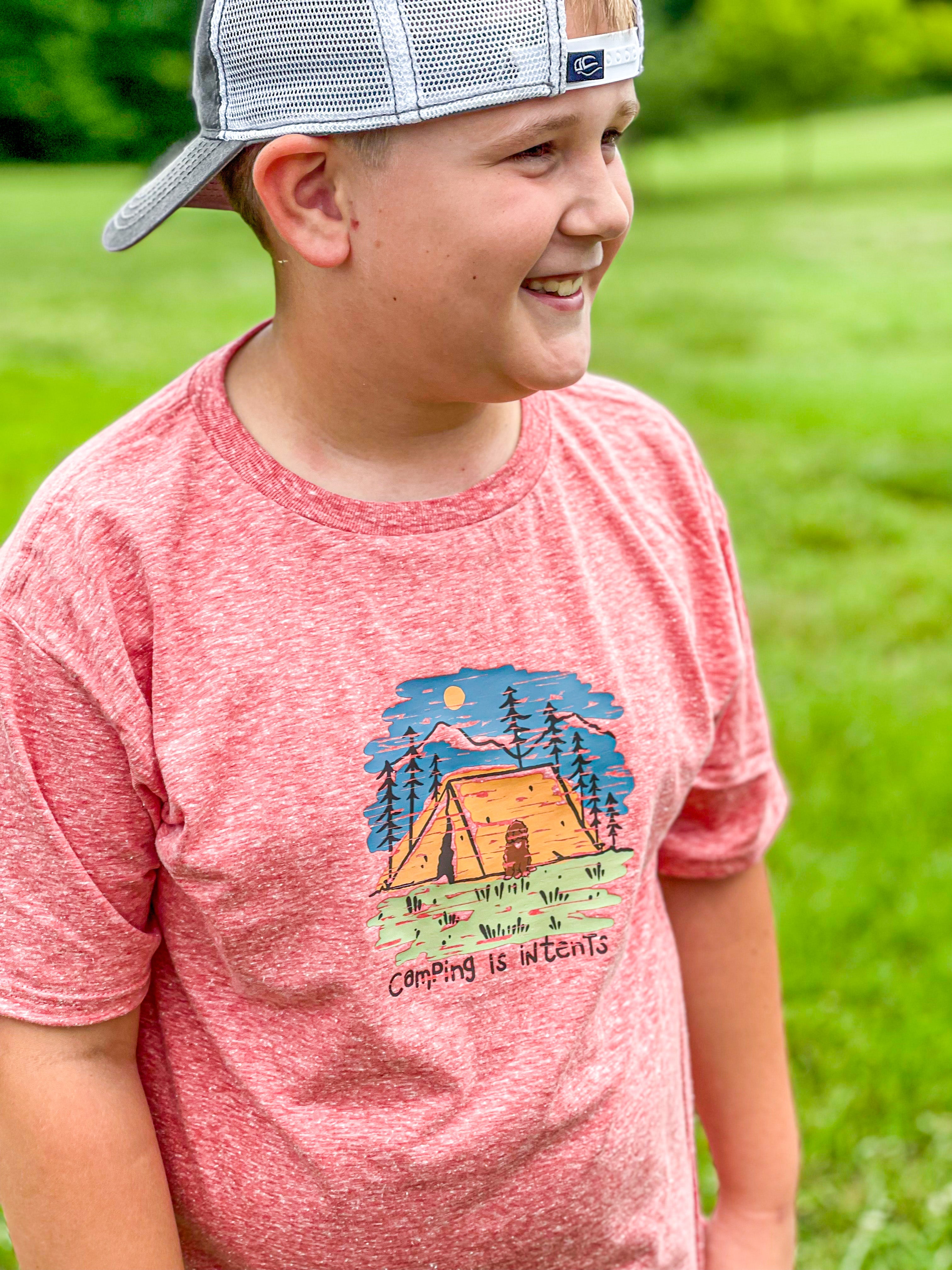 Kids Camping is In-Tents Shirt