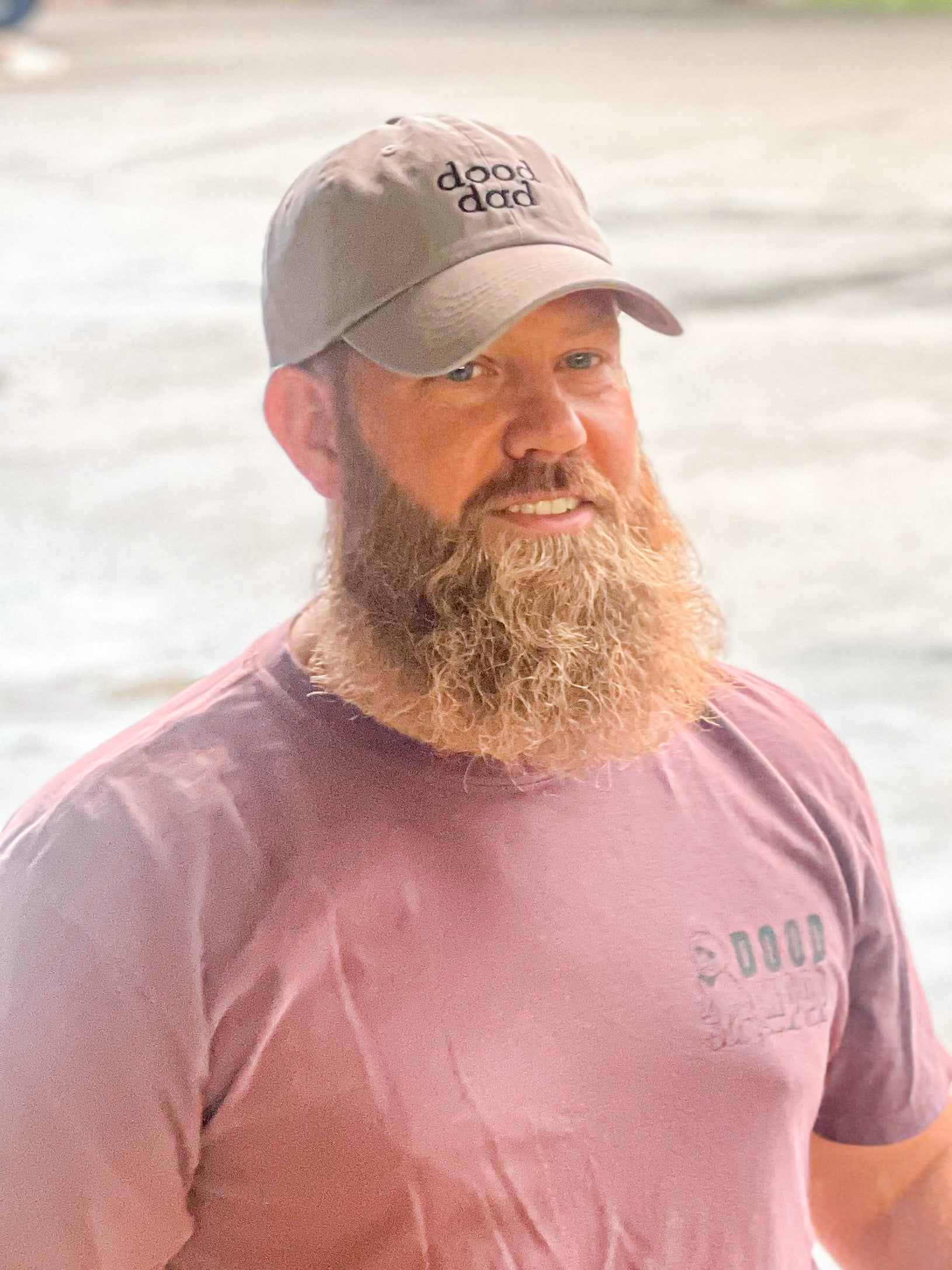 Dood Dad simple "dad hat" - Grey