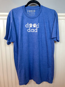 Simple Dood Dad Short Sleeve - Heather Royal
